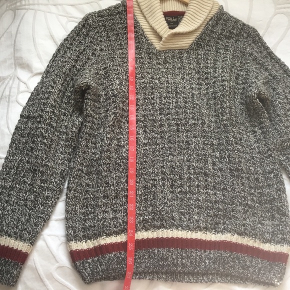 Far West | Women’s shawl collar sweater, size small, wool blend. - Picture 5 of 6